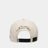 Ma Outline Camo Cap - Amiri - Cotton - White