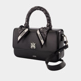 Micro Long Ma Purse - Amiri - Leather - Black