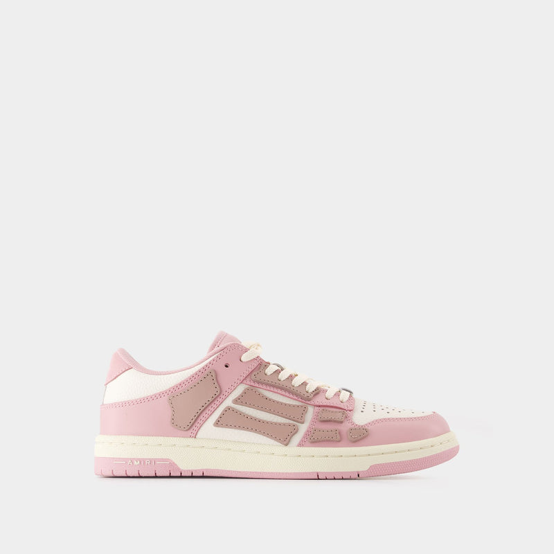 Skel Top Low Sneakers - Amiri - Leather - Pink