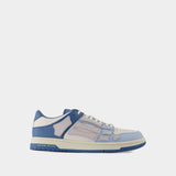 Two-Tone Skel Top Low Sneakers - Amiri - Leather - Blue/White