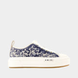 Court Low Sneakers - Amiri - Cotton - Blue
