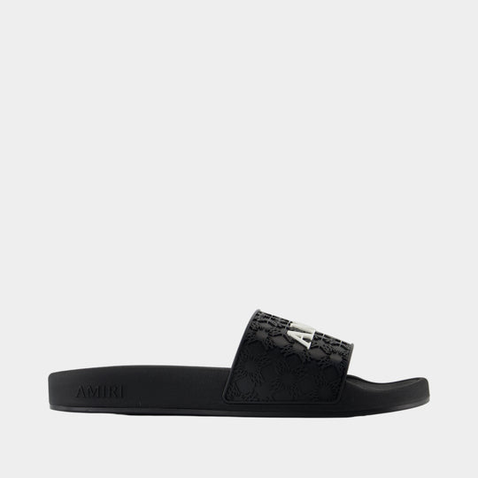 Ma Quad Pool Sandals - Amiri - Synthetic - Black