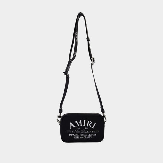 Arts District Camera Crossbody - Amiri - Cotton - Black