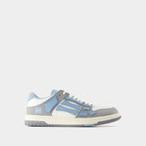 Varsity Skel Top Low Sneakers - Amiri - Leather - Blue