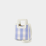 Mini Shirley Bag - Staud - Leather - Blue