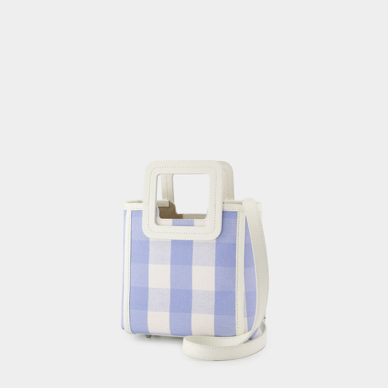 Mini Shirley Bag - Staud - Leather - Blue