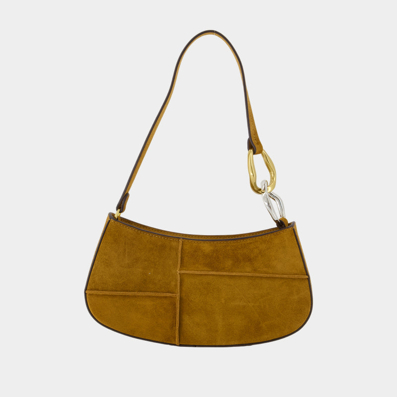 Ollie Shoulder Bag - Staud - Leather - Brown