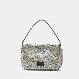 Timmy Convertible Shoulder Bag - Staud - Synthetic - Silver