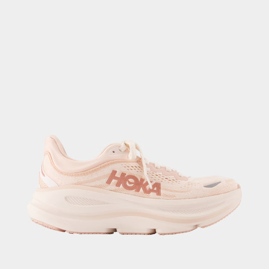W Bondi 9 Sneakers - Hoka - Mesh - Pink