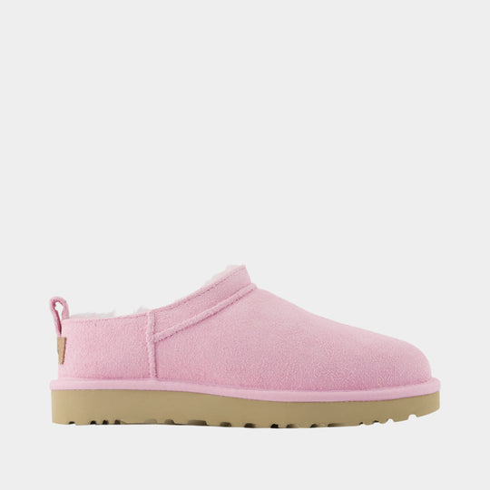 Classic Micro Ankle Boots - UGG - Leather - Pink