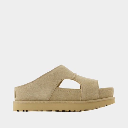 Goldenstar Hi Cutout Sandals - UGG - Leather - Beige