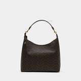 Signature Juliet 38 Shoulder Bag - Coach - Canvas - Brown