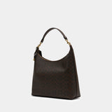 Signature Juliet 38 Shoulder Bag - Coach - Canvas - Brown