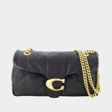 Soft Quilted Tabby 26 Shoulder Bag - Coach - Leather - Black