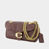 Soft Quilted Tabby 20 Shoulder Bag - Coach - Leather - Brown
