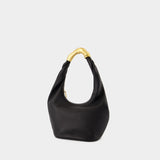 Meerah Top Handle Shoulder Bag - Cult Gaia - Leather - Black