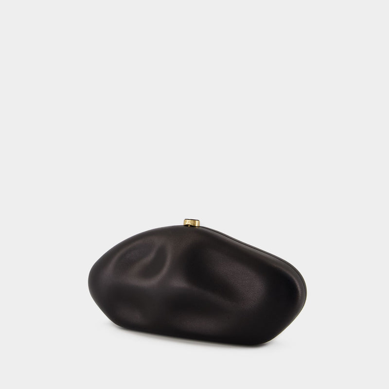 The Caldera Clutch - Cult Gaia - Leather - Black