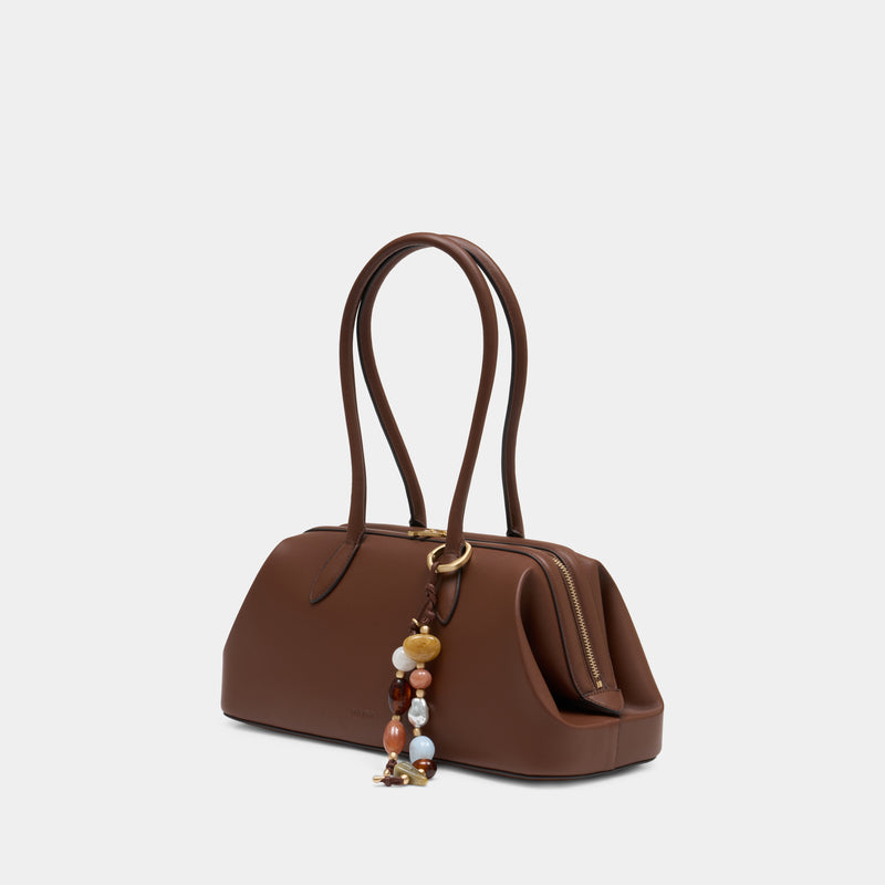 Raia Shoulder Bag - Cult Gaia - Leather - Brown