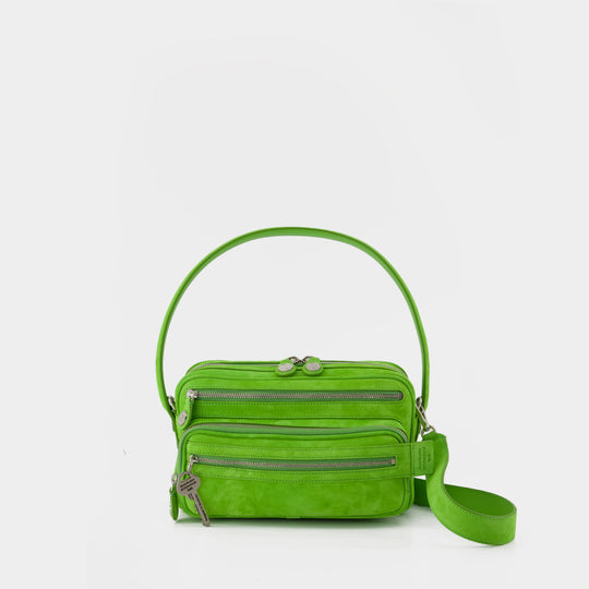 Camero Party V Shoulder Bag - Acne Studios - Leather - Green