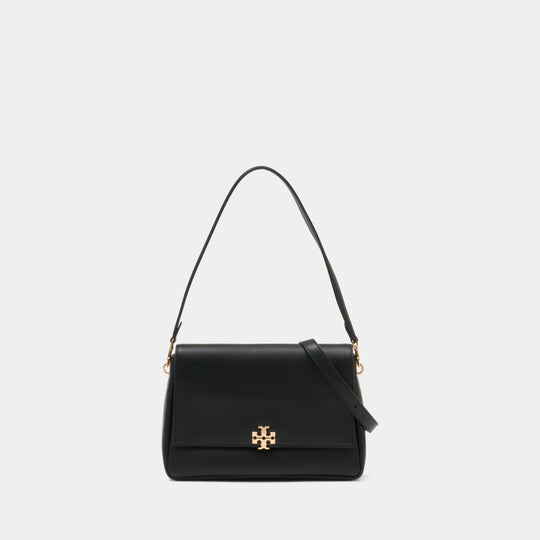 Charlie Shoulder Bag - Tory Burch - Leather - Black