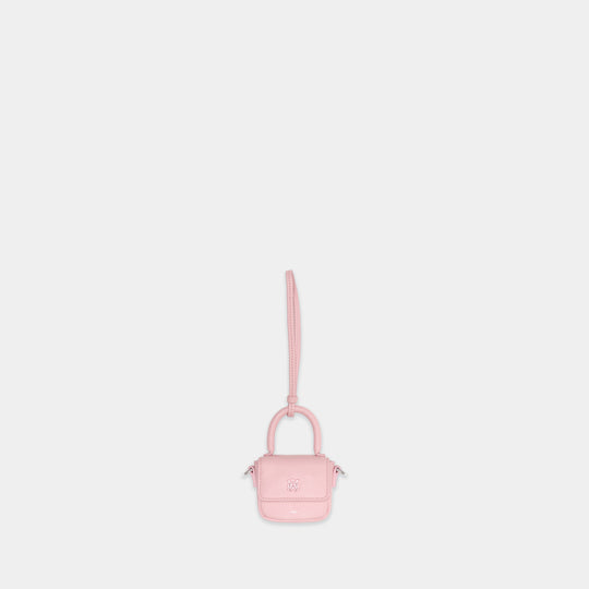 Micro Ma Keychain - Amiri - Leather - Pink