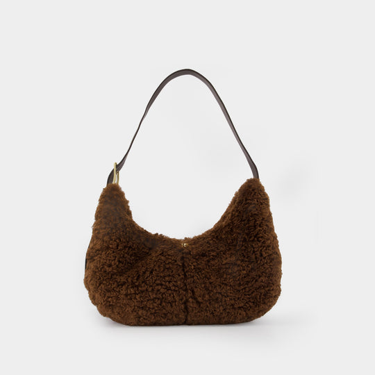 Hobo Belt Medium Purse - Ganni - Synthetic - Brown
