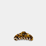 Lolita Hair Clips - Rouje - Acetate - Brown