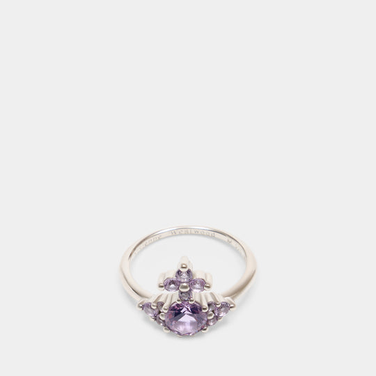 Feodorita Ring - Vivienne Westwood - Silver - Purple