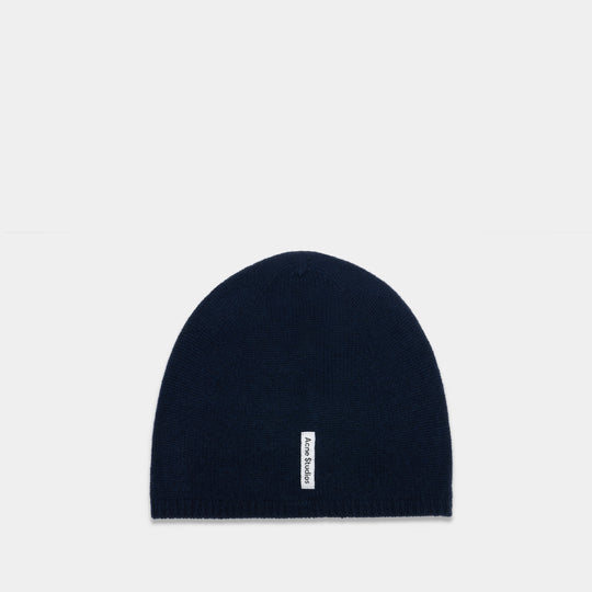 Fitted Beanie - Acne Studios - Cashmere - Blue