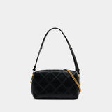 Fleming Soft Large Crossbody - Tory Burch - Leather - Black