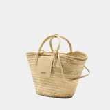 Le Panier Soli - Jacquemus - Raffia - Ivory