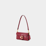 Glazed Soft Tabby 20 Shoulder Bag - Coach - Leather - Red