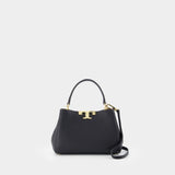 Eleanor Soft Mini Satchel Purse - Tory Burch - Leather - Black