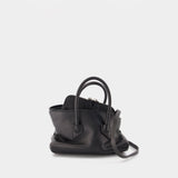 la Passeggiata Mini Top Handle Bag - The Attico - Leather - Black