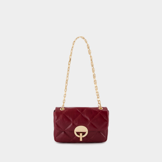 Moon Moyen Crossbody - Vanessa Bruno - Leather - Burgundy