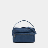Camero Camera V Shoulder Bag - Acne Studios - Leather - Blue
