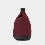 Hakama Tuck Backpack - YOHJI YAMAMOTO - Nylon - Burgundy