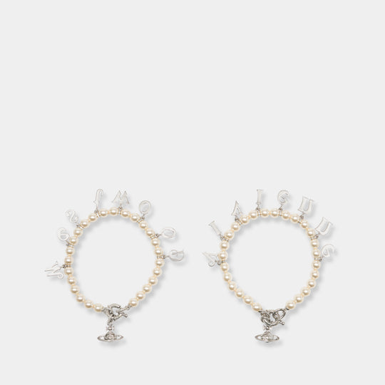 Leanne Twin Bracelet - Vivienne Westwood - Metal - Silver