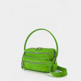 Camero Party V Shoulder Bag - Acne Studios - Leather - Green