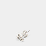 Nano Solitaire Earrings - Vivienne Westwood - Metal - Silver