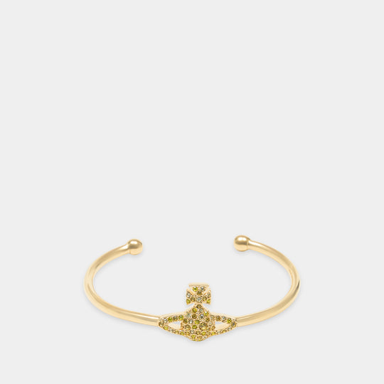 Grace Open Bangle Bracelet - Vivienne Westwood - Metal - Gold
