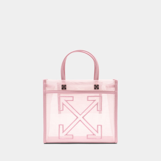 Market Shopper Bag S - OFF WHITE - Plastic - Pink