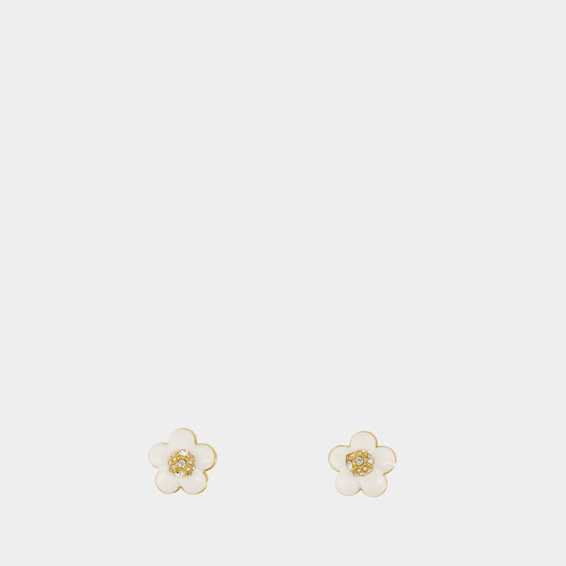 Wild Daisy Stud Earrings - Marc Jacobs - Metal - Gold