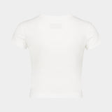 Gold Orb Baby Peru T-Shirt - Vivienne Westwood - Cotton - White