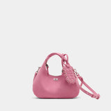Hobo Mini Purse - Ganni - Synthetic - Pink