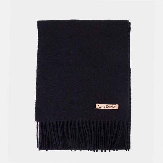 Scarf - Acne Studios - Wool - Black