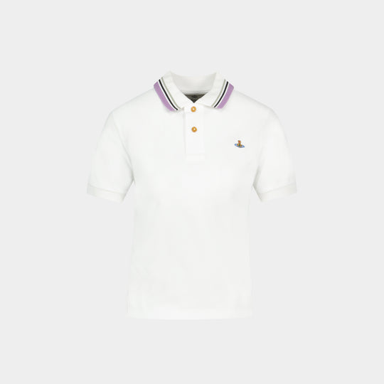 Mini Classic Polo - Vivienne Westwood - Cotton - White