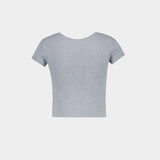 Oversized Orb Baby Peru' T-Shirt - Vivienne Westwood - Cotton - Grey