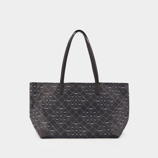 Z XL Monogram Tote Bag - Zadig & Voltaire - Synthetic - Black