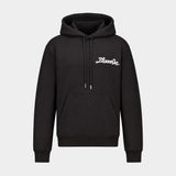 Petit Logo Hoodie - Lanvin - Cotton - Black
